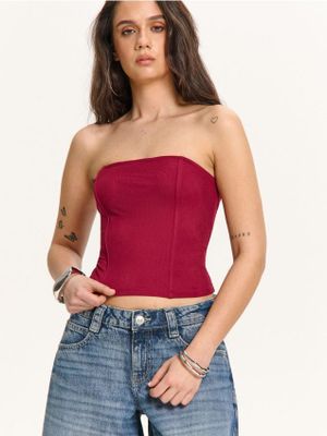 Bluzka damska casual ze sklepu: Cropp w kategorii: Bluzki damskie - zdjęcie 4198BBB-532-6969_957FL-83X