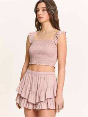 Bluzka damska na lato ze sklepu: Cropp w kategorii: Bluzki damskie - zdjęcie 4198BBB-532-6969_958HW-03X