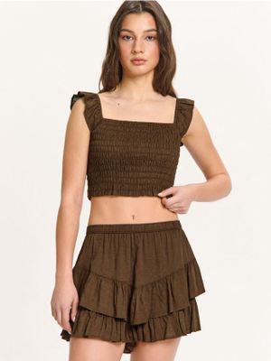 Bluzka damska casual ze sklepu: Cropp w kategorii: Bluzki damskie - zdjęcie 4198BBB-532-6969_958HW-88X