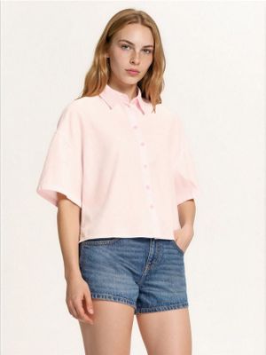 Koszula damska casual ze sklepu: Cropp w kategorii: Koszule damskie - zdjęcie 4198BBB-532-6969_963HW-03X