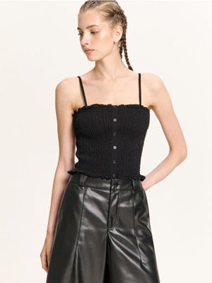 Bluzka damska na lato ze sklepu: Cropp w kategorii: Bluzki damskie - zdjęcie 4198BBB-532-6969_965HW-99X