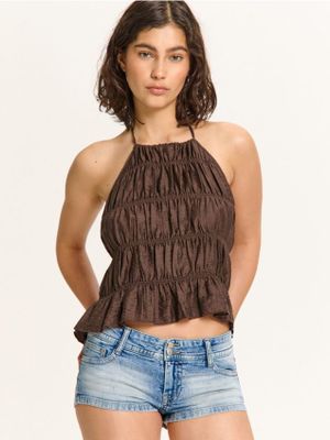 Bluzka damska ze sklepu: Cropp w kategorii: Bluzki damskie - zdjęcie 4198BBB-532-6969_969HW-88X