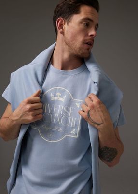 T-shirt męski wiosenny Diverse ze sklepu: Diverse w kategorii: T-shirty męskie