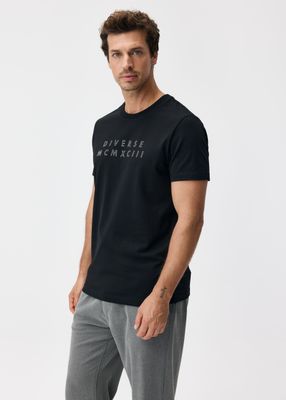 T-shirt męski wiosenny Diverse ze sklepu: Diverse w kategorii: T-shirty męskie - zdjęcie 44D75FA-DAF-8163_10048118