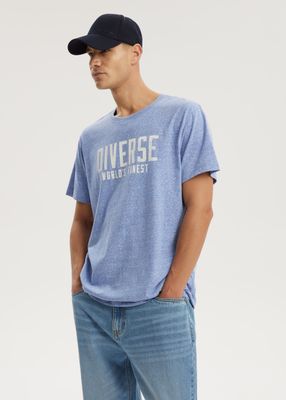 T-shirt męski na wiosnę Diverse ze sklepu: Diverse w kategorii: T-shirty męskie