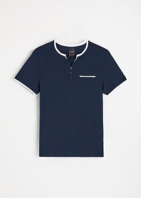 Diverse - T-shirt męski na wiosnę casual ze sklepu: Diverse w kategorii: T-shirty męskie