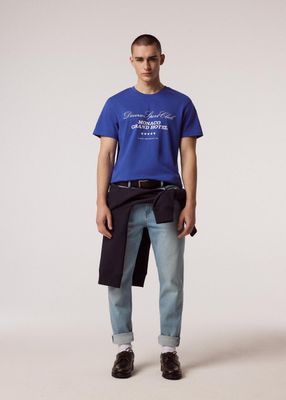 Diverse - T-shirt męski na wiosnę casual ze sklepu: Diverse w kategorii: T-shirty męskie - zdjęcie 44D75FA-DAF-8163_10049067