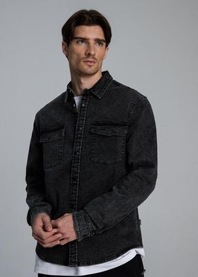 Diverse - Koszula męska casual z klasycznym kołnierzykiem ze sklepu: Diverse w kategorii: Koszule męskie - zdjęcie 44D75FA-DAF-8163_10046048