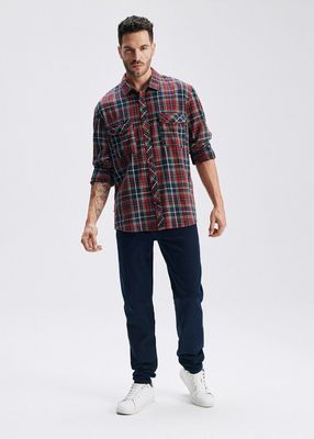 Spodnie męskie casual jesienne Diverse ze sklepu: Diverse w kategorii: Spodnie męskie - zdjęcie 44D75FA-DAF-8163_10046143