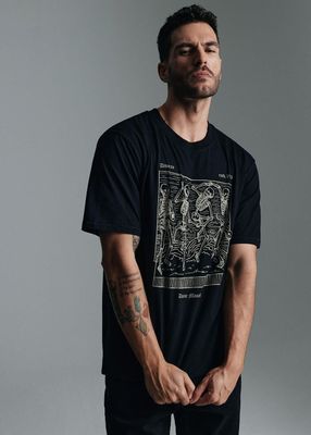 T-shirt męski na wiosnę Diverse ze sklepu: Diverse w kategorii: T-shirty męskie - zdjęcie 44D75FA-DAF-8163_10046172