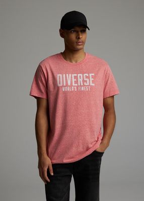 T-shirt męski w stylu młodzieżowym Diverse ze sklepu: Diverse w kategorii: T-shirty męskie - zdjęcie 44D75FA-DAF-8163_10046415
