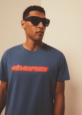 T-shirt męski Diverse ze sklepu: Diverse w kategorii: T-shirty męskie - zdjęcie 44D75FA-DAF-8163_10046859