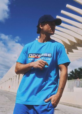 T-shirt męski Diverse ze sklepu: Diverse w kategorii: T-shirty męskie - zdjęcie 44D75FA-DAF-8163_10046908