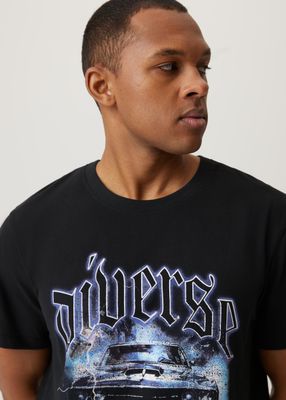 T-shirt męski Diverse ze sklepu: Diverse w kategorii: T-shirty męskie - zdjęcie 44D75FA-DAF-8163_10046923