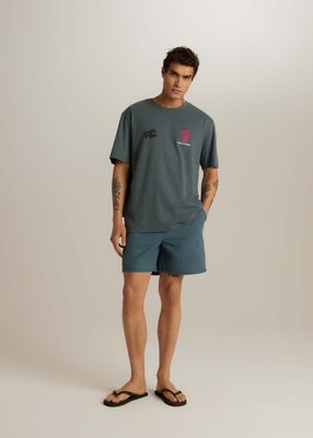 T-shirt męski casual Coalition ze sklepu: Diverse w kategorii: T-shirty męskie - zdjęcie 44D75FA-DAF-8163_10047174