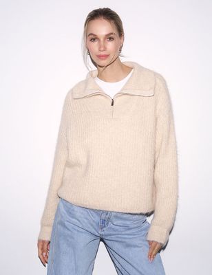 Sweter damski zimowy Diverse ze sklepu: Diverse w kategorii: Swetry damskie - zdjęcie 44D75FA-DAF-8163_10046238