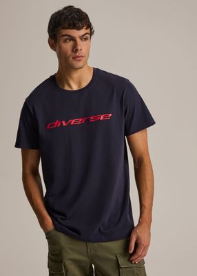 T-shirt męski Diverse ze sklepu: Diverse w kategorii: T-shirty męskie