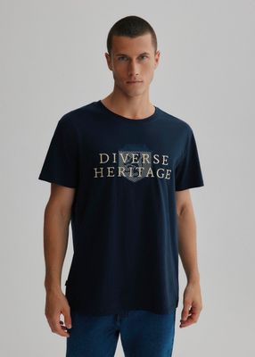 T-shirt męski na wiosnę młodzieżowy Diverse ze sklepu: Diverse w kategorii: T-shirty męskie - zdjęcie 44D75FA-DAF-8163_10047429