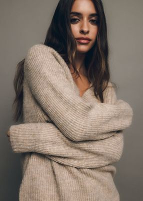 Sweter damski na zimę Diverse ze sklepu: Diverse w kategorii: Swetry damskie - zdjęcie 44D75FA-DAF-8163_10047941