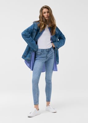 Jeansy damskie casual w miejskim stylu Diverse ze sklepu: Diverse w kategorii: Jeansy damskie