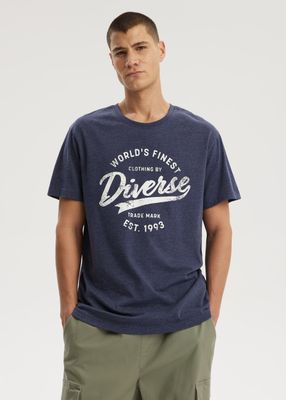T-shirt męski na wiosnę Diverse ze sklepu: Diverse w kategorii: T-shirty męskie - zdjęcie 44D75FA-DAF-8163_10049056