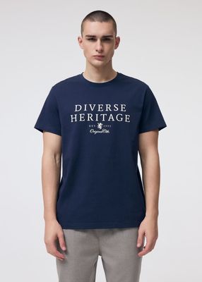 T-shirt męski na wiosnę Diverse ze sklepu: Diverse w kategorii: T-shirty męskie - zdjęcie 44D75FA-DAF-8163_10049068