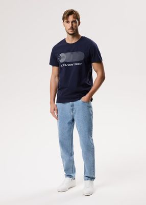 T-shirt męski młodzieżowy Diverse ze sklepu: Diverse w kategorii: T-shirty męskie - zdjęcie 44D75FA-DAF-8163_10050178