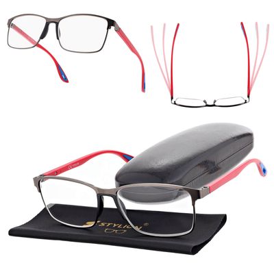 STYLION - Okulary korekcyjne ze sklepu: Stylion w kategorii: Okulary korekcyjne męskie - zdjęcie 4D4DD33-06F-2088_10793