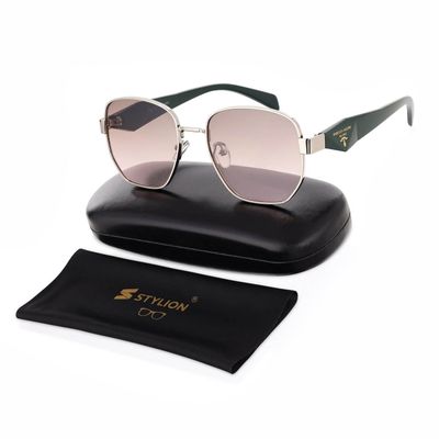 Okulary przeciwsłoneczne damskie ze sklepu: Stylion w kategorii: Okulary przeciwsłoneczne damskie - zdjęcie 4D4DD33-06F-2088_513