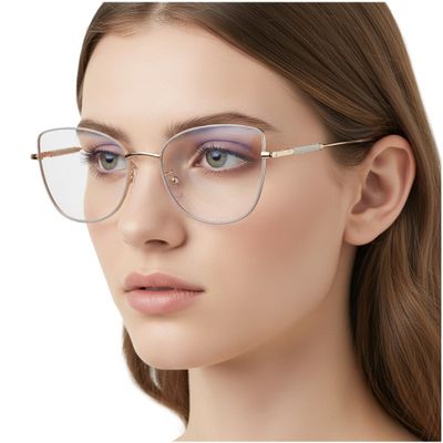 Okulary zerówki STYLION ze sklepu: Stylion w kategorii: Okulary zerówki damskie - zdjęcie 4D4DD33-06F-2088_5276