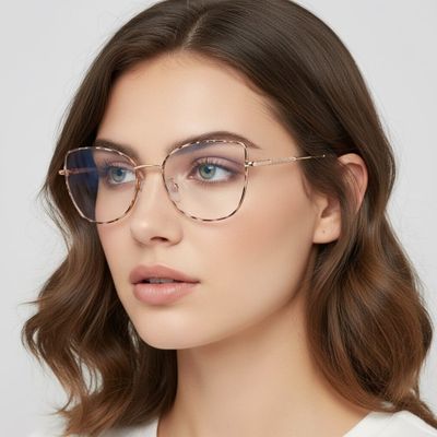 Okulary zerówki STYLION ze sklepu: Stylion w kategorii: Okulary zerówki damskie - zdjęcie 4D4DD33-06F-2088_5280