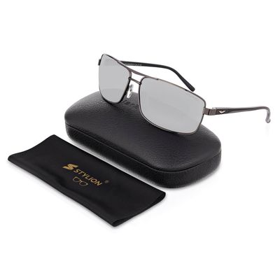 Okulary przeciwsłoneczne ze sklepu: Stylion w kategorii: Okulary przeciwsłoneczne męskie - zdjęcie 4D4DD33-06F-2088_621
