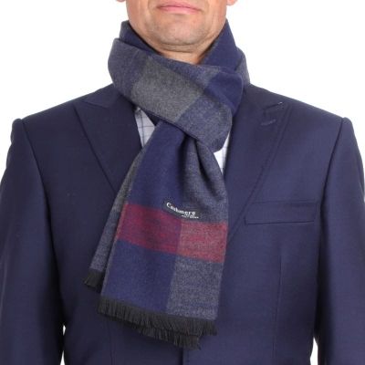 Szalik ze sklepu: Stylion w kategorii: Szaliki męskie - zdjęcie 4D4DD33-06F-2088_6543