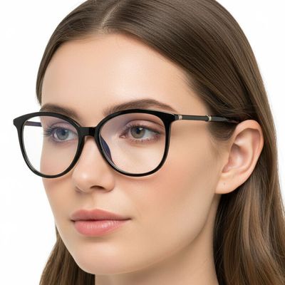 Okulary zerówki ESTILLO ze sklepu: Stylion w kategorii: Okulary zerówki damskie - zdjęcie 4D4DD33-06F-2088_6590