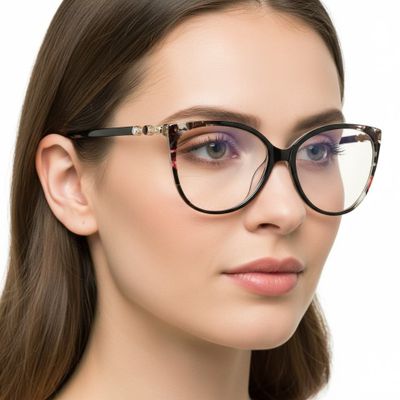 Okulary zerówki ESTILLO ze sklepu: Stylion w kategorii: Okulary zerówki damskie - zdjęcie 4D4DD33-06F-2088_6616