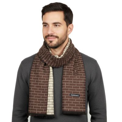 Szalik ze sklepu: Stylion w kategorii: Szaliki męskie - zdjęcie 4D4DD33-06F-2088_6643