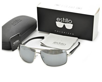 Okulary przeciwsłoneczne ESTILLO ze sklepu: Stylion w kategorii: Okulary przeciwsłoneczne męskie - zdjęcie 4D4DD33-06F-2088_6799