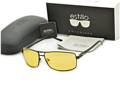 Okulary przeciwsłoneczne ESTILLO ze sklepu: Stylion w kategorii: Okulary przeciwsłoneczne męskie - zdjęcie 4D4DD33-06F-2088_7036