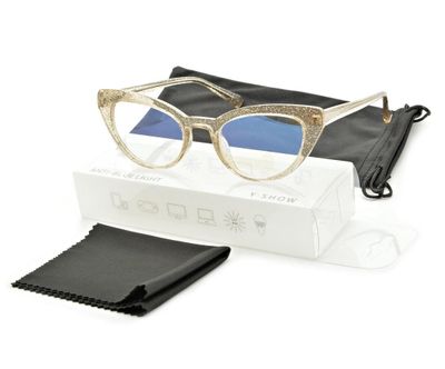 Okulary zerówki STYLION ze sklepu: Stylion w kategorii: Okulary zerówki damskie - zdjęcie 4D4DD33-06F-2088_7134