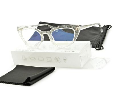 Okulary zerówki STYLION ze sklepu: Stylion w kategorii: Okulary zerówki damskie - zdjęcie 4D4DD33-06F-2088_7135