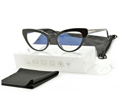 Okulary zerówki STYLION ze sklepu: Stylion w kategorii: Okulary zerówki damskie - zdjęcie 4D4DD33-06F-2088_7137