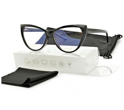 Okulary zerówki STYLION ze sklepu: Stylion w kategorii: Okulary zerówki damskie - zdjęcie 4D4DD33-06F-2088_7138