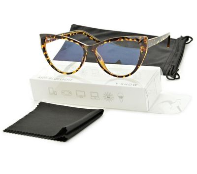 Okulary zerówki STYLION ze sklepu: Stylion w kategorii: Okulary zerówki damskie - zdjęcie 4D4DD33-06F-2088_7141