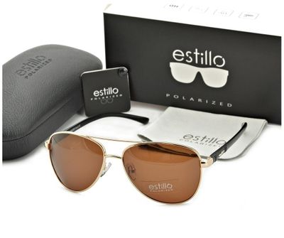 Okulary przeciwsłoneczne ESTILLO ze sklepu: Stylion w kategorii: Okulary przeciwsłoneczne męskie - zdjęcie 4D4DD33-06F-2088_7146