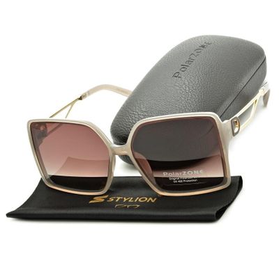 Okulary przeciwsłoneczne damskie ze sklepu: Stylion w kategorii: Okulary przeciwsłoneczne damskie - zdjęcie 4D4DD33-06F-2088_7611