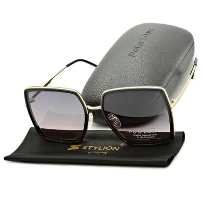 Okulary przeciwsłoneczne damskie ze sklepu: Stylion w kategorii: Okulary przeciwsłoneczne damskie - zdjęcie 4D4DD33-06F-2088_7612