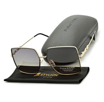Okulary przeciwsłoneczne damskie ze sklepu: Stylion w kategorii: Okulary przeciwsłoneczne damskie - zdjęcie 4D4DD33-06F-2088_7744