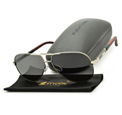 Okulary przeciwsłoneczne POLARZONE ze sklepu: Stylion w kategorii: Okulary przeciwsłoneczne męskie - zdjęcie 4D4DD33-06F-2088_7746