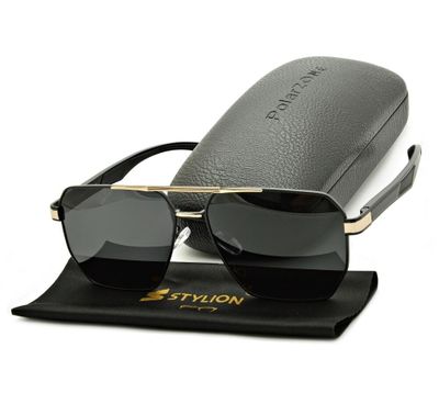 Okulary przeciwsłoneczne POLARZONE ze sklepu: Stylion w kategorii: Okulary przeciwsłoneczne męskie - zdjęcie 4D4DD33-06F-2088_7751