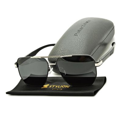 Okulary przeciwsłoneczne POLARZONE ze sklepu: Stylion w kategorii: Okulary przeciwsłoneczne męskie - zdjęcie 4D4DD33-06F-2088_7752